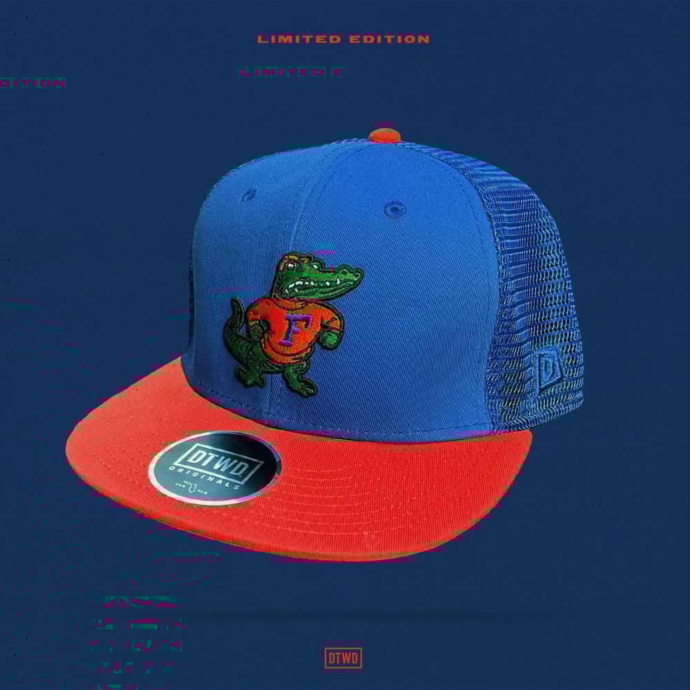 DTWD Fighting Gators Flex Fit Trucker dtwd-fighting-gators-flex-fit-trucker