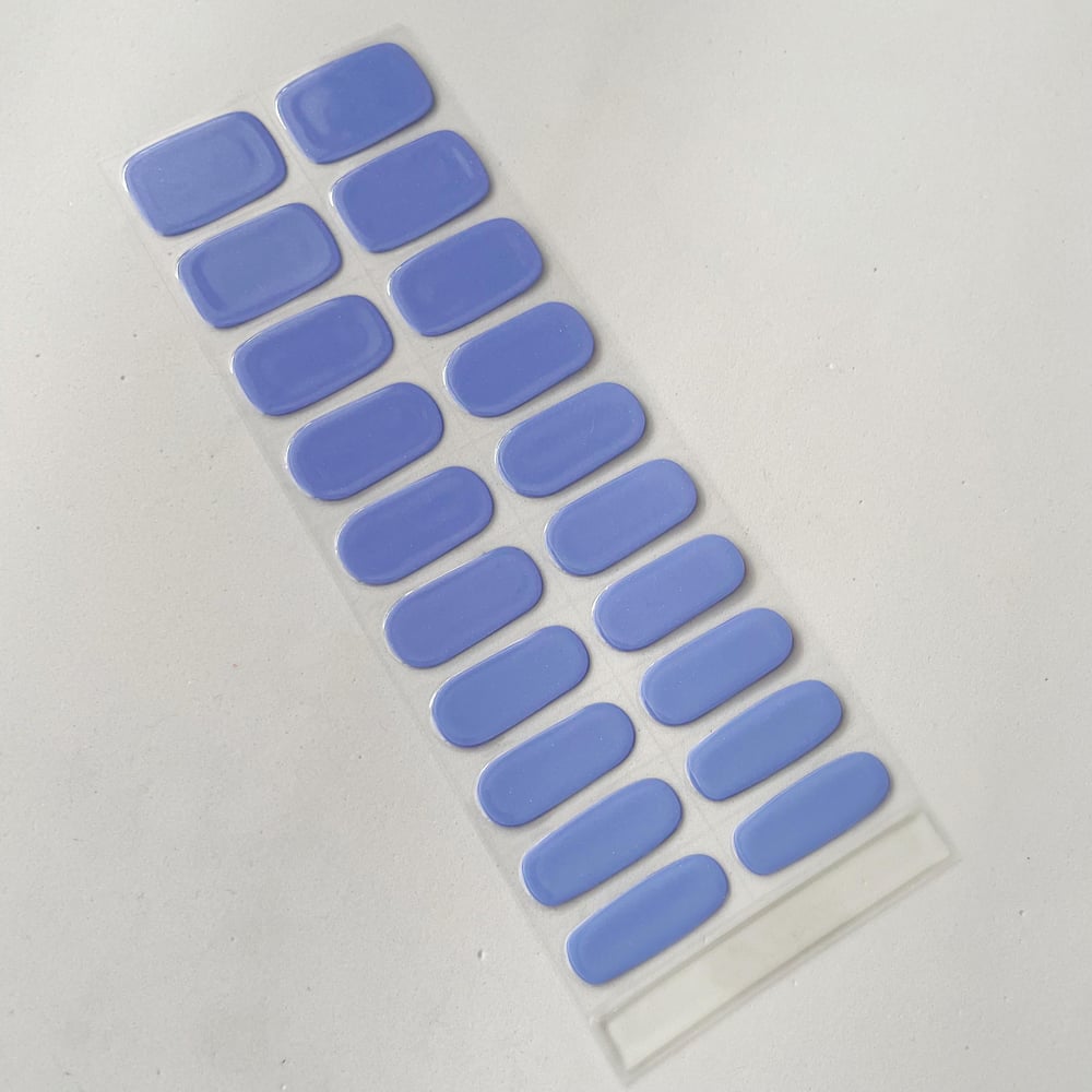 Lavender Blue Gel Strip