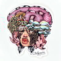 Madre de Los Hongos vinyl sticker