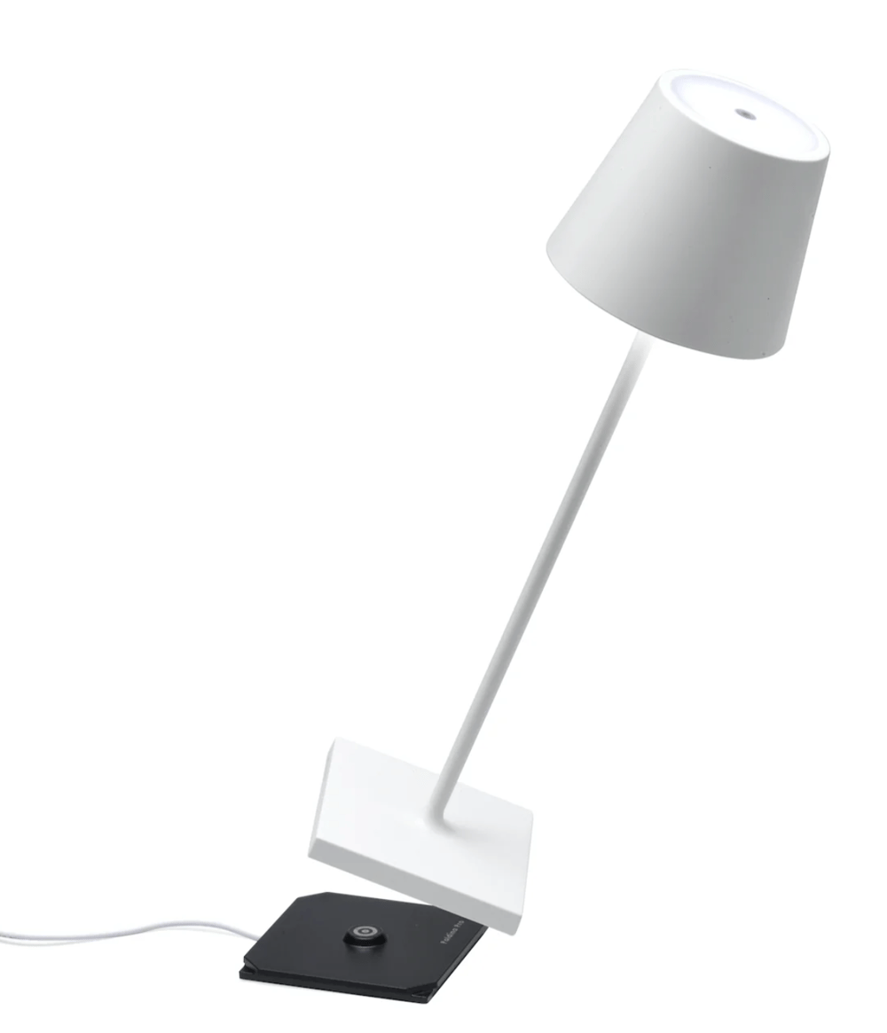 Image of White Cordless Indoor/Outdoor Lamp