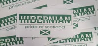 Image 2 of Pack of 25 10x5cm Hibs, Hibernian Pride Of Scotland Football/Ultras Stickers.