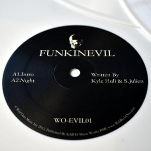 Kyle Hall & Steven Julien - Funkinevil - 2LP White Vinyl 