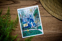 Image 5 of Blue House Greeting Card