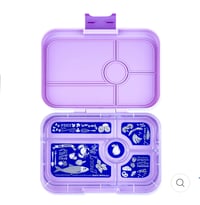 Image 1 of Yumbox Tapas Bento Box 5 Compartments Seville Purple Bon Appetit Tray