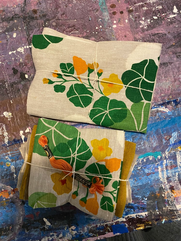 Image of NASTURTIUM  SCREEN PRINTING AT Inverell Art Gallery Sunday Sept 24th