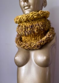 Image 1 of SALE The Mustard Cowl that dreams are made of. 
