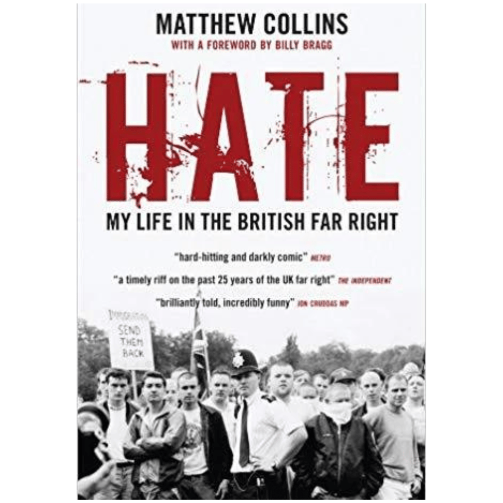 HATE, My Life in the British Far Right by Matthew Collins