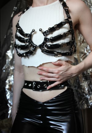 Image of Buckled Ribcage Bralette (B-D Cup)