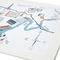 Image 2 of Medway Map print