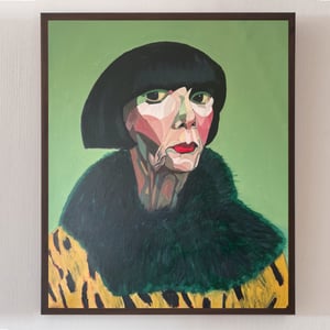 Image of 'Wild Card,' Large Painting by Poppy Ellis