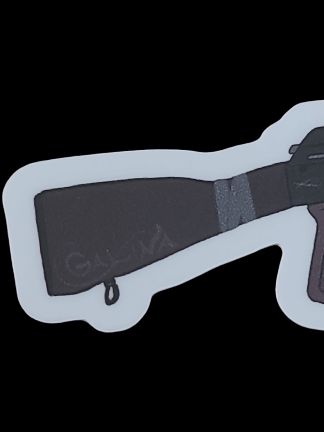 313. AK47 Sticker