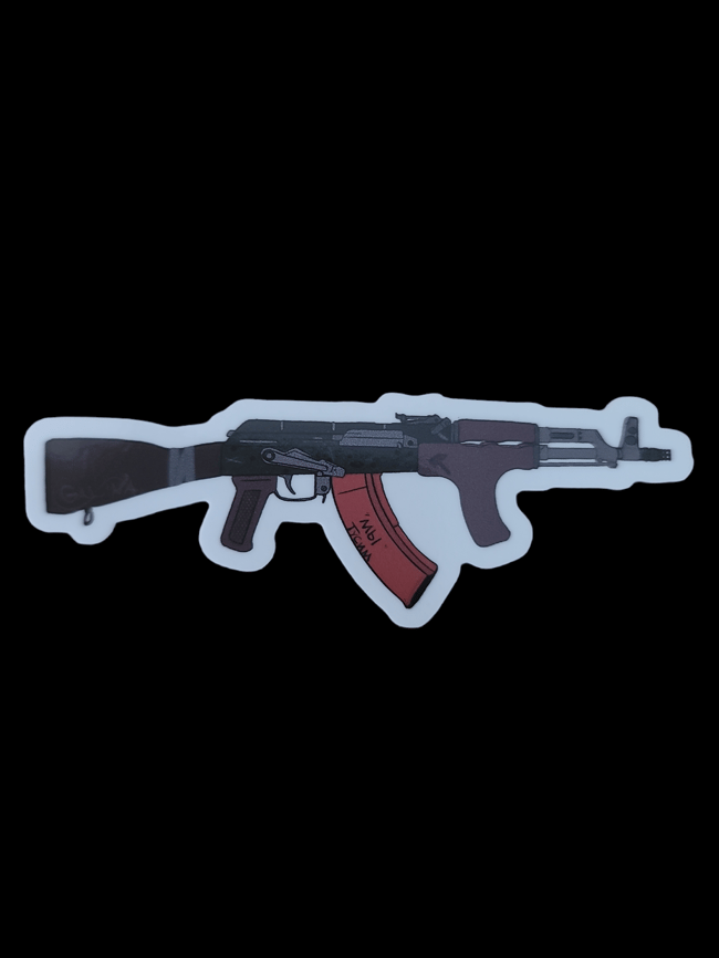 313. AK47 Sticker
