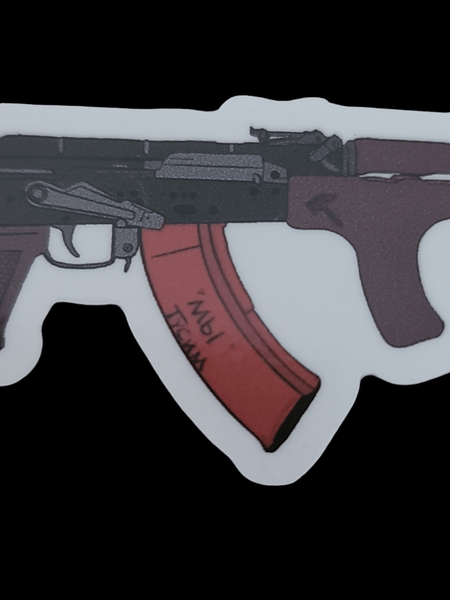 313. AK47 Sticker