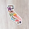 California Coast Sticker