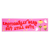 Emotionally Dead Ghostie Sticker