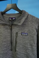 Image 2 of (XL) Grey Patagonia Better Sweater Quarter Zip Fleece Pullover