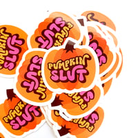 Image 4 of Pumpkin Slut Mini Sticker