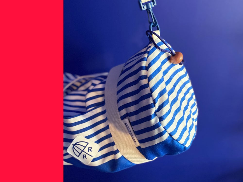 Image of TASCHE Marebello Stripes Blue / White