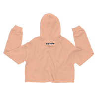 Image 5 of WOMENS EMBROIDERED CROP HOODIE