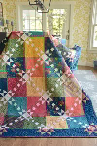 Image 3 of Sashiko Stars Paper Pattern