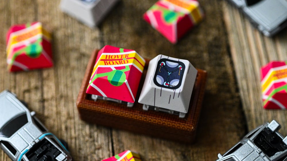 Image of BACK TO THE FUTURE KEYCAP SET