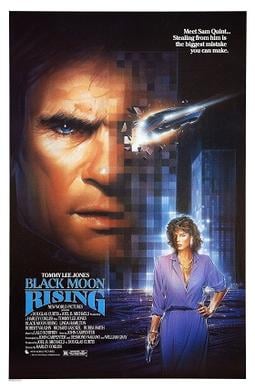 Black Moon Rising (1986) - Promotional Standee