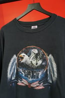 Image 2 of (XL) Wolf Pack Dream Catcher LS T-Shirt