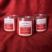LOVE SPELL CANDLE (small) by LOVE GODDESS