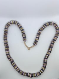 Image 1 of Multi-Colored Trade Beads Necklace