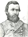 U.S. Grant - Charcoal on White Paper - 8x10