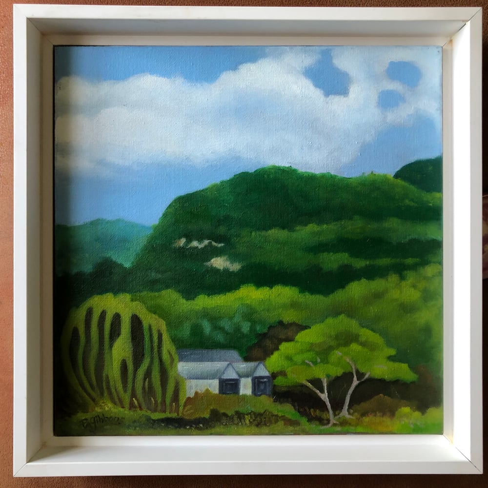 Image of SABBATH DAY POINT LAKE GEORGE Oil On Canvas