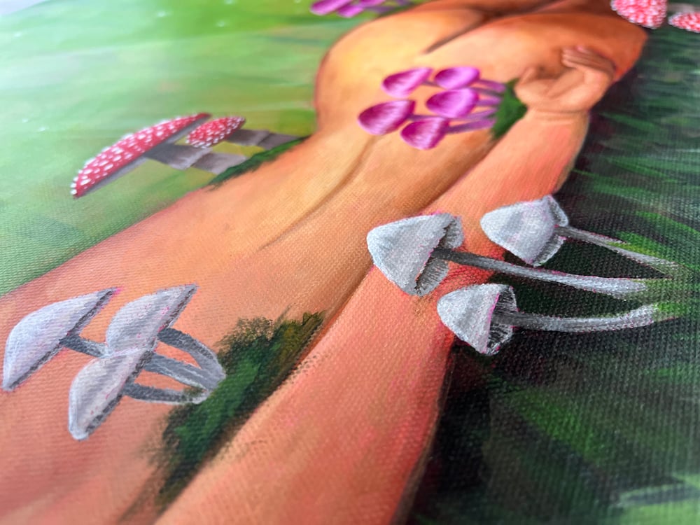Image of “Back to the Earth” Original Acrylic Painting