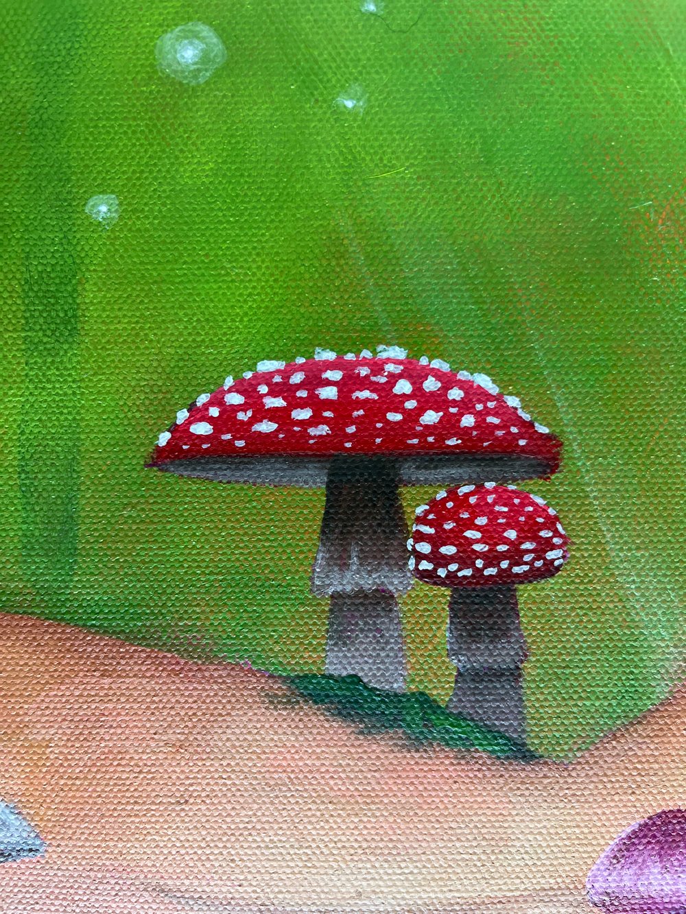 Image of “Back to the Earth” Original Acrylic Painting