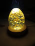 Real Gold Leaf Nightlight Resin Egg Image 3