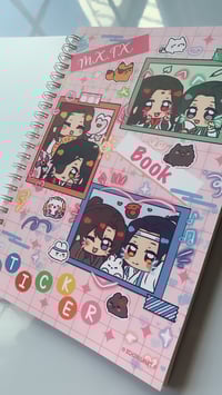 Image 2 of M.X.T.X Journal and Sticker Book