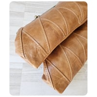 Image 3 of Mosaic Caramel Handbag or Clutch 