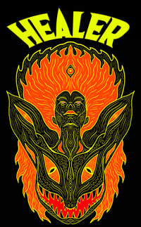 Healer Halloween Sticker