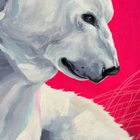 Image 2 of GLORIA original #kbpolarbear painting