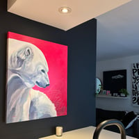 Image 3 of GLORIA original #kbpolarbear painting