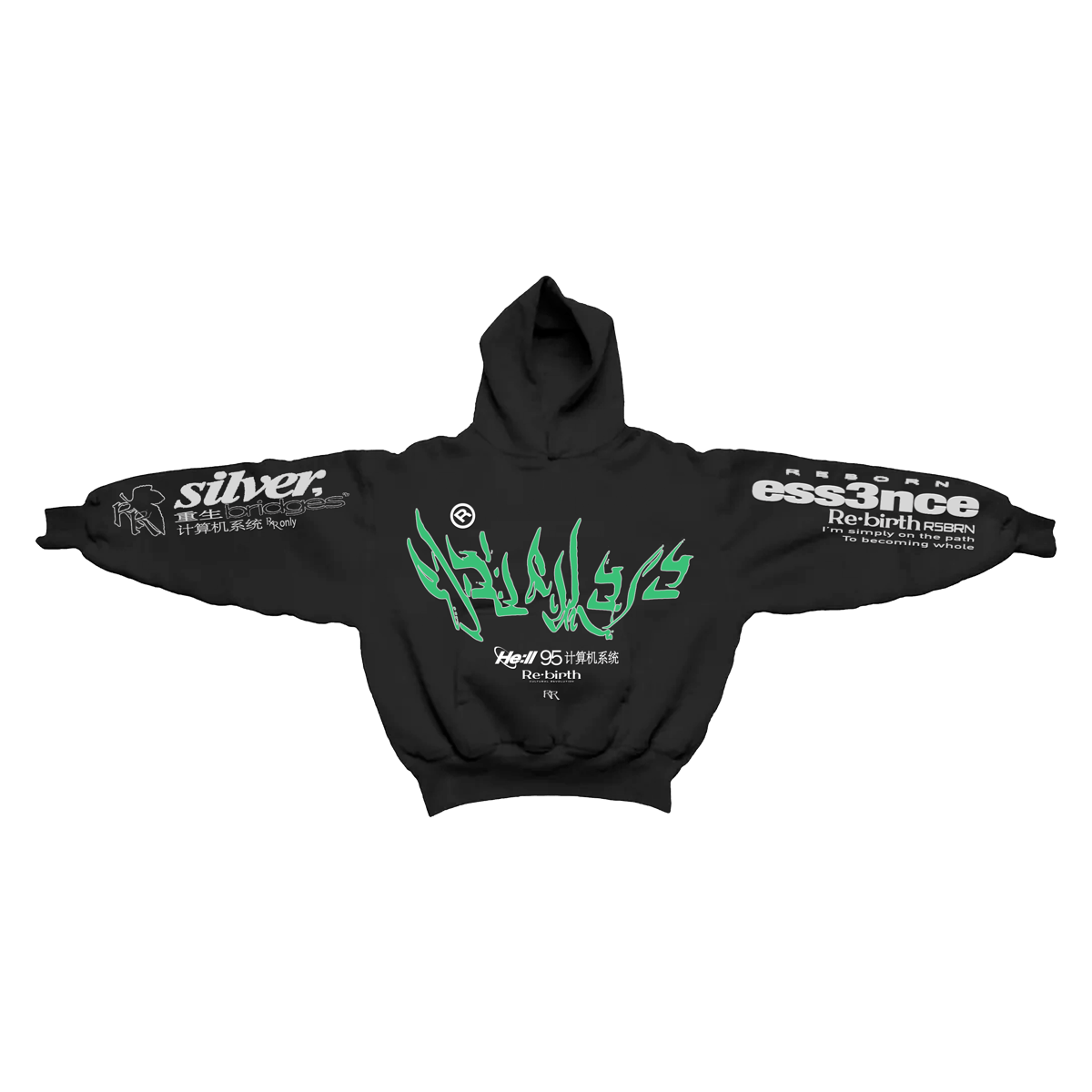 Image of ess3nce hoodie [MINT]