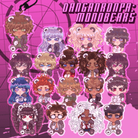 Monobear Danganronpa THH Charms (PREORDER)