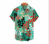 HAWAIIAN  SEASIDE  DESIGN SHIRT