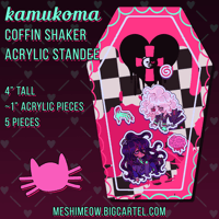 [25% SALE] KamuKoma Halloween Coffin Shaker Standee 