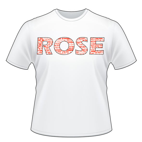 d rose t shirt