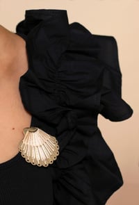 Image 2 of COQUILLAGE // SHELL - BROCHE // BROOCH - XL 