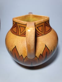 Image 3 of Geo Clews & Co Chameleon Ware Art Deco Vase