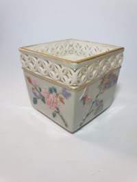 Image 1 of Royal Worcester Reticulated Pot
