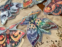 Image 5 of Golden moths sticker set