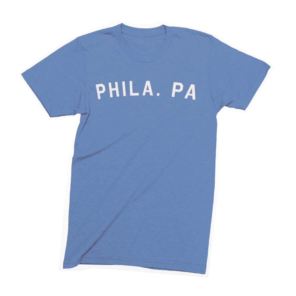Image of Phila PA Royal Blue T-Shirt