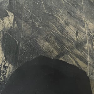 Image of 'Inkwell,' Large Abstract Painting-Sandhills Studios